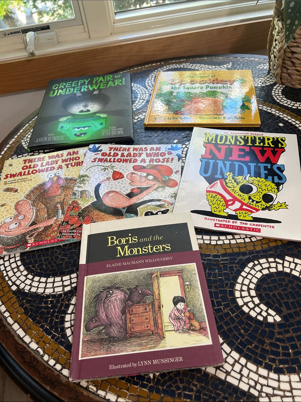 Halloween and monster books